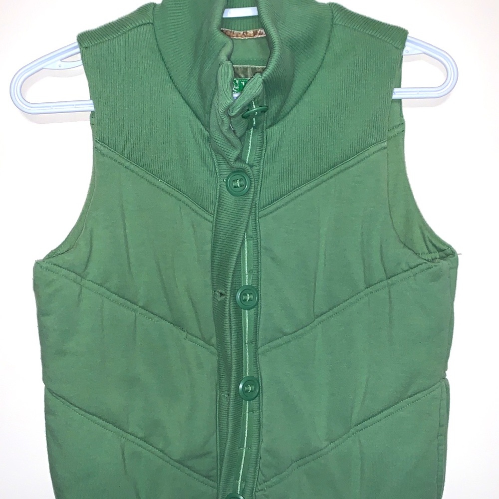 Old navy green vest